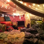 Sleep in a Blanket Fort