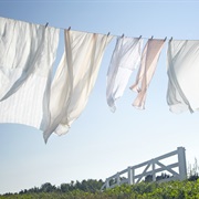Clothes That Have Dried Outside