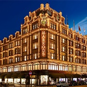 Shop at Harrod's.