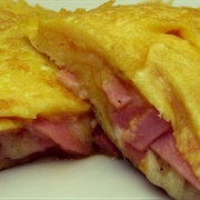 Salami Omlet