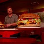 The 8th Wonder: 10 People Share 105 Lb Burger