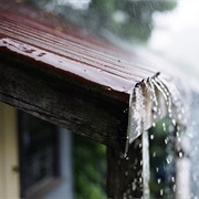 Rain Falling on a Tin Roof