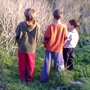 Pee Outside With Friends as a Kid