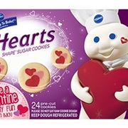 Pillsbury Heart Shaped Cookies