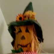Scarecrow Painted by Angelina Jensen