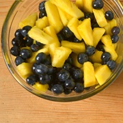 Blueberry Pineapple Fruit Salad