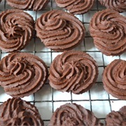 Chocolate Viennese Swirl Biscuit