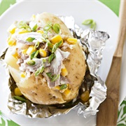 Tuna and Corn Jacket Potato