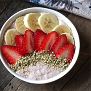 Strawberry Banana Porridge