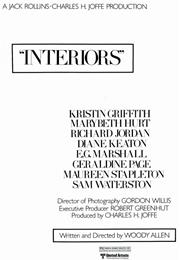 Interiors (1978)