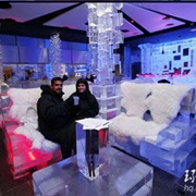 Eat at the Ice Restaurant in Dubai