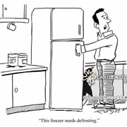 Defrost the Refrigerator or Freezer
