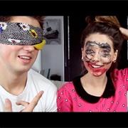 Blindfolded Make-Up Challenge
