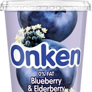 Blueberry and Elderberry Yoghurt