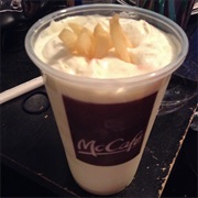 Mcdonald's French Fries and Vanilla Shake