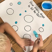 How Many Drops to Fill the Dot