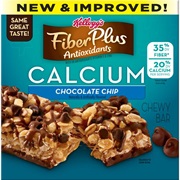 Fiberplus Antioxidants Calcium Chocolate Chip Bar