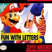 Mario's Early Years! Fun With Letters
