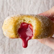 Strawberry Jam Donut
