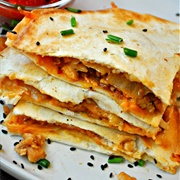 Kimchi Quesadilla