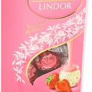 Lindt Strawberries and Cream Truffle