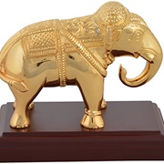 Briju Dinesh Golden Elephant