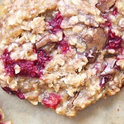 Raspberry Oat Cookie