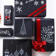 Wrap the Pictures Around Your House in Festive Paper