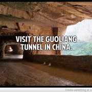 Visit the Guoliang Tunnel in China
