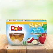 Dole Apples and Creme Parfait