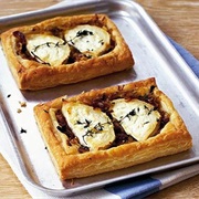 Goat Cheese and Red Onion Marmalade Tart