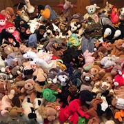Collected Beanie Babies