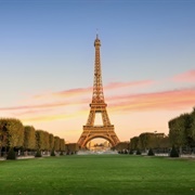 Drink Wine Under the Eiffel Tower
