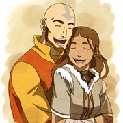 Aang and Katara