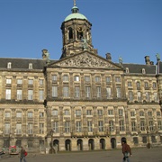 Amsterdam Royal Palace at Dam Square