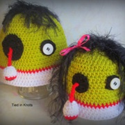 Crocheted Zombie Hats