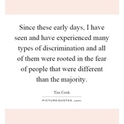 Experienced Discrimination