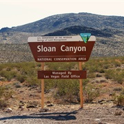 Sloan Canyon National Conservation Area