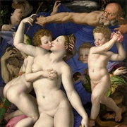 Agnolo Bronzino: Venus, Cupid, Folly and Time (C. 1545) National Gallery, London