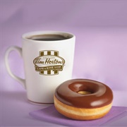 Tim Horton&#39;s Chocolate Doughnuts