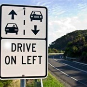 Drive on the Left Side of the Road