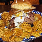 Jethro's BBQ Lakehouse: Cheeseburger With Toppings in 15 Min