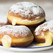 Bavarian Cream Donuts
