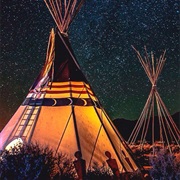 Spend the Night in a Tee-Pee