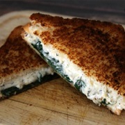 Ricotta and Spinach Grilled Cheese