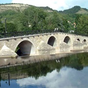 Alte Saalebrücke Jena-Burgau