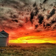 Sunrise in Saskatchewan
