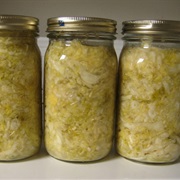Homemade Sauerkraut