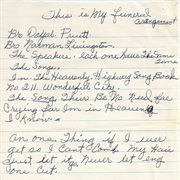 Personal Wishes for End of Life Arrangements