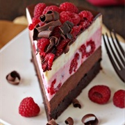 Chocolate Raspberry Mousse Cake